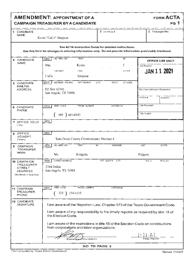 Form preview