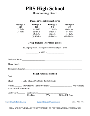 Fillable Online Homecoming Dance Guest Request Form Fax Email Print ...