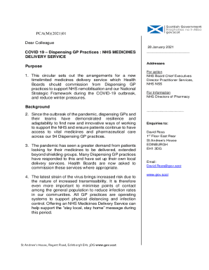 Applications to provide NHS Pharmaceutical Services. A ...