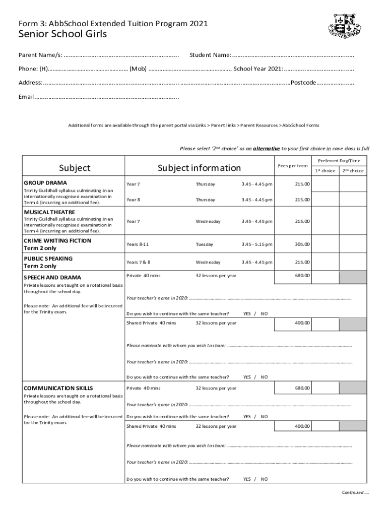 Form preview