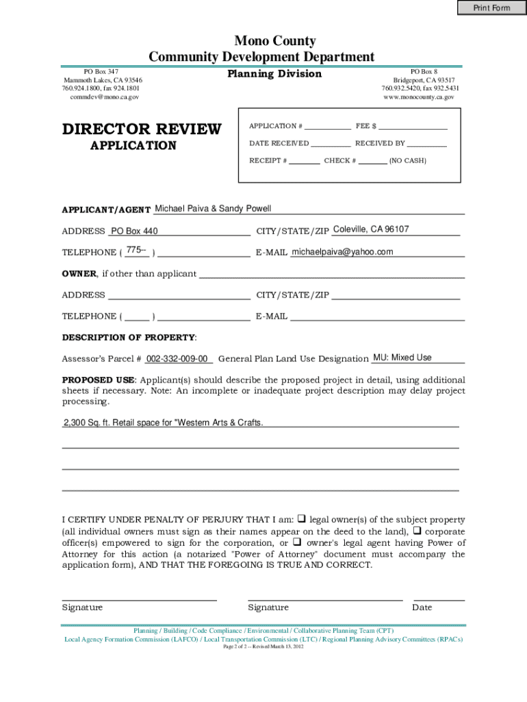 Form preview