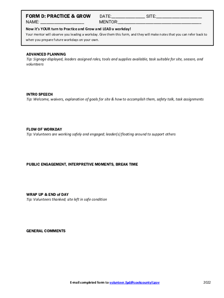 Form preview