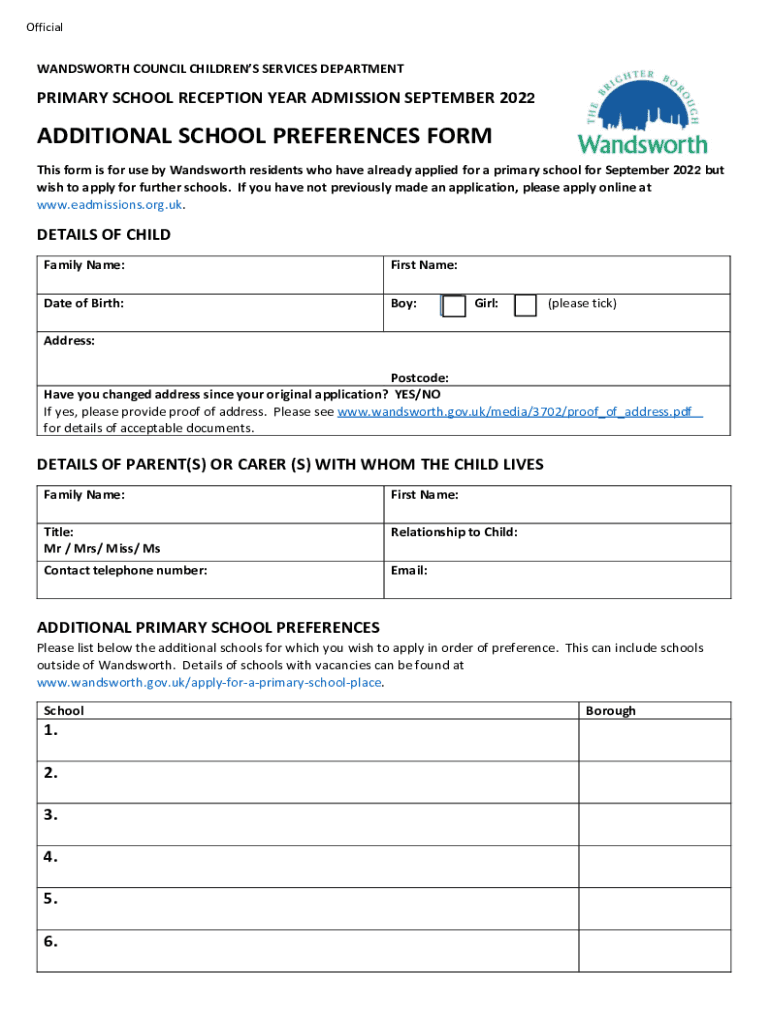 Form preview