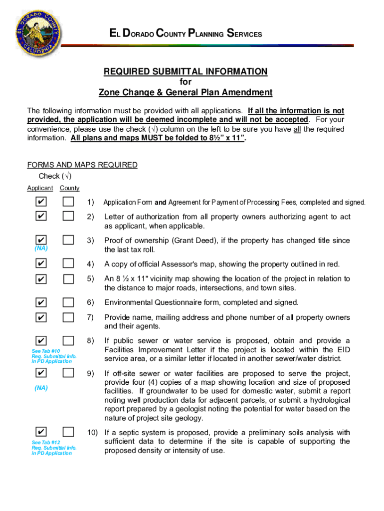 Fillable Online el dorado county building inspection schedule Fax Email Print pdfFiller