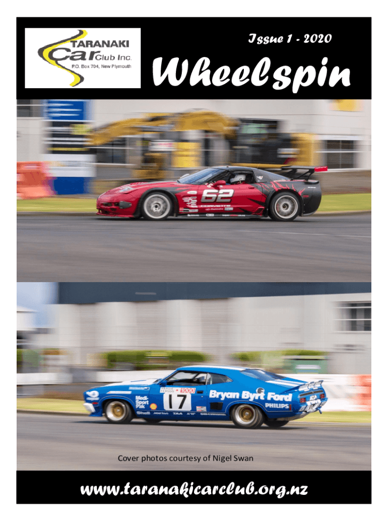 Fillable Online Wheelspin Taranaki Car Club Inc. Fax Email Print pdfFiller