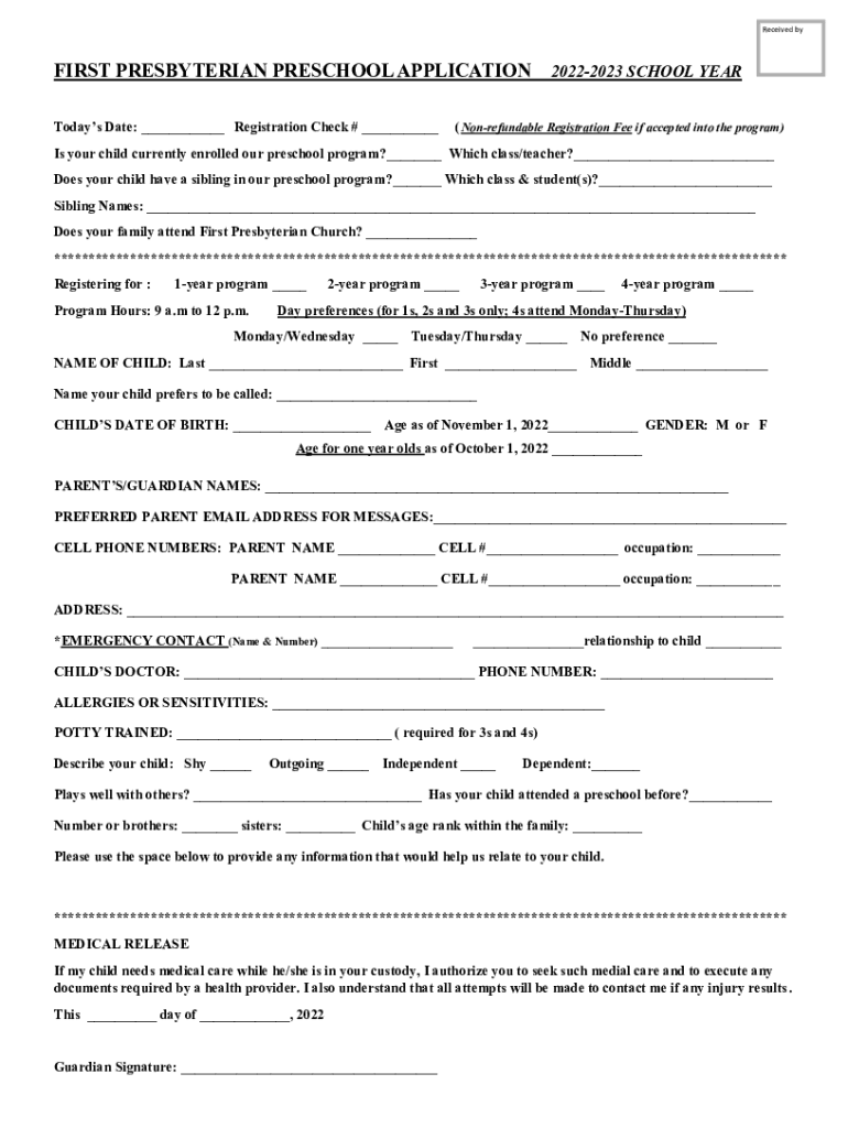 Form preview