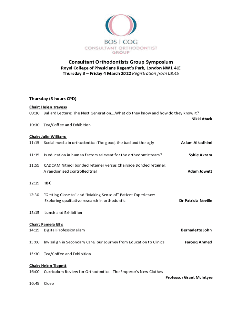 Fillable Online Quick reference guide to Orthodontic assessment and Fax Email Print pdfFiller