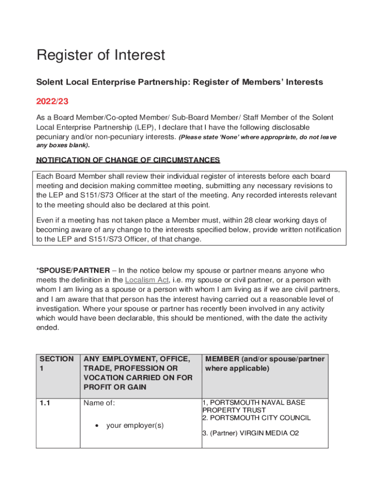 Form preview