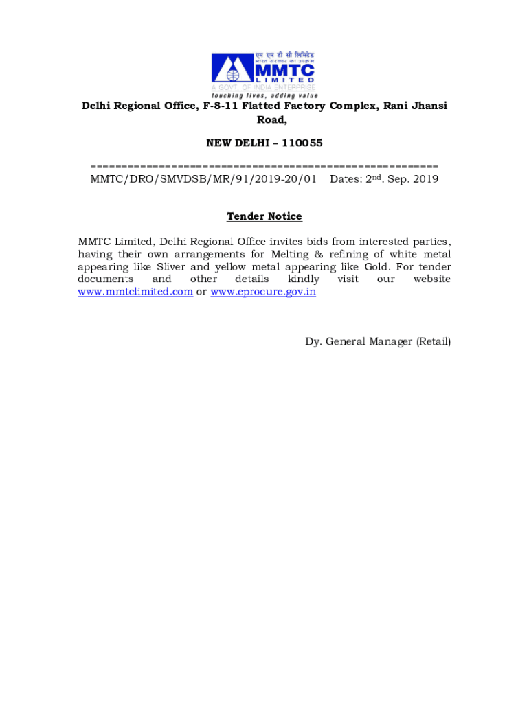 Fillable Online Delhi Regional Office F 8 11 Flatted Factory Complex 