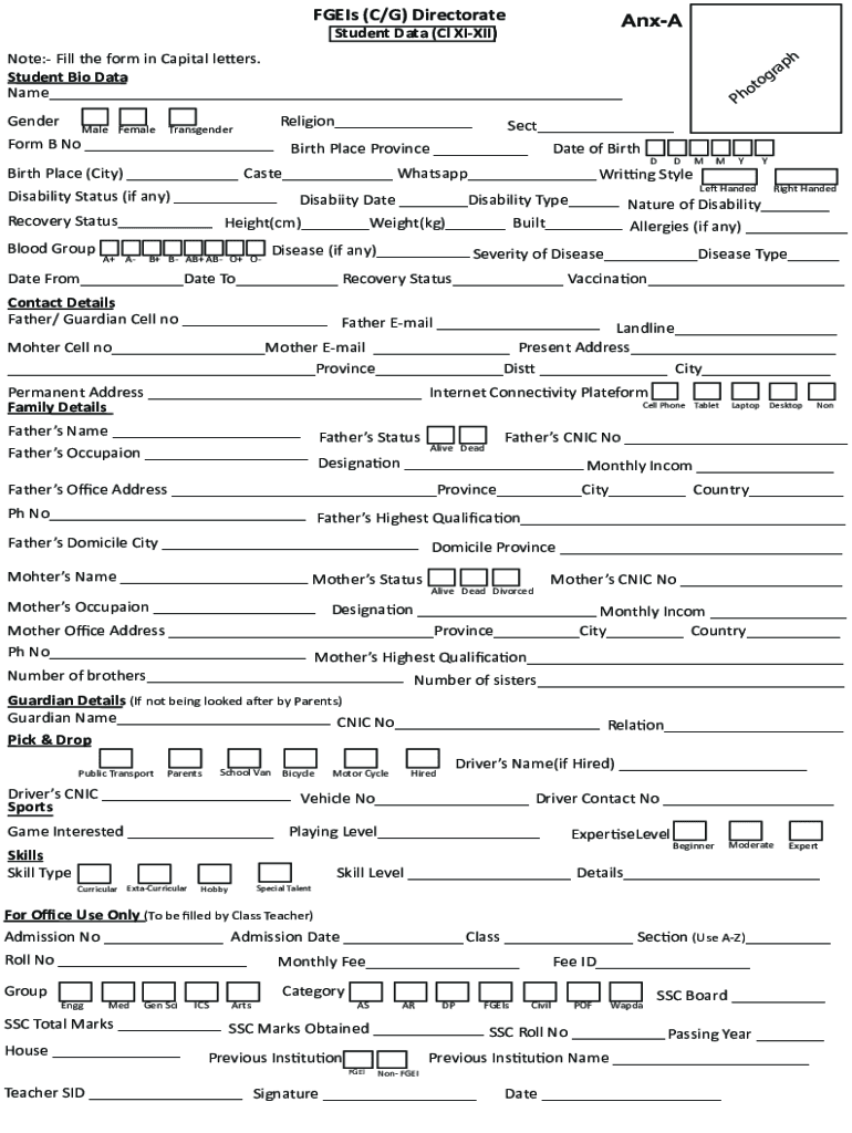 Form preview