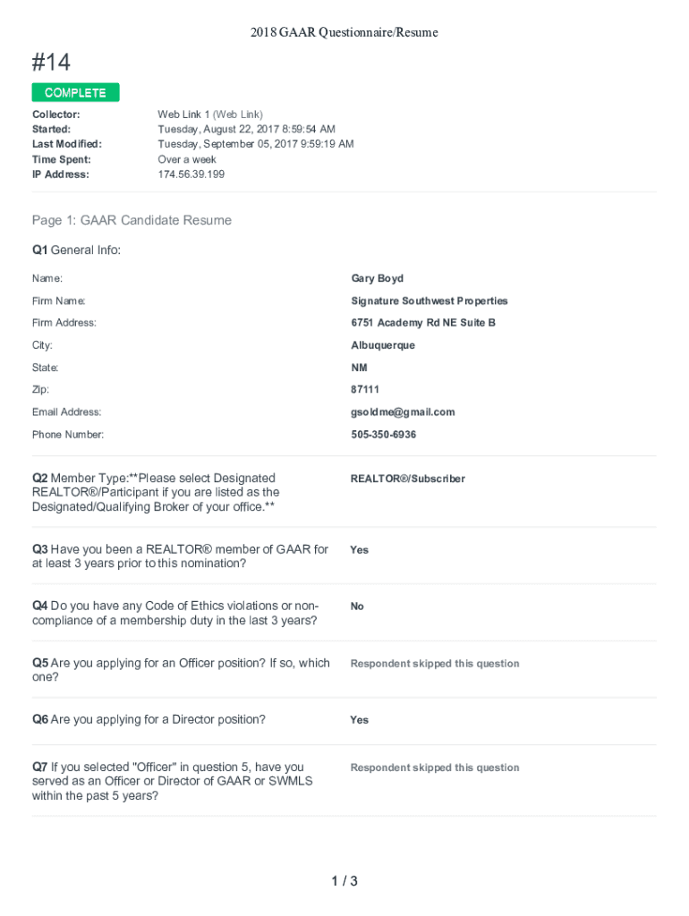 Form preview