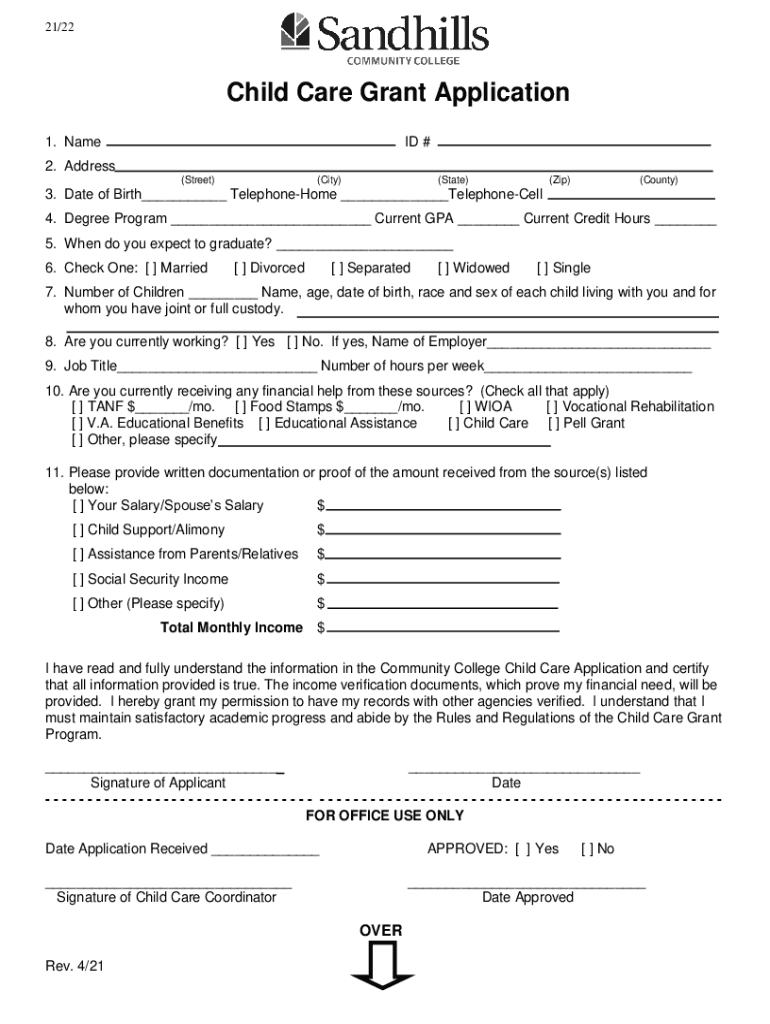 Fillable Online Child Care Health and Safety Grant Gov.bc.ca Fax