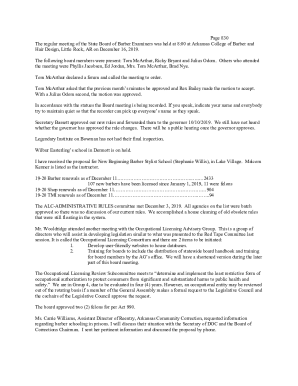 ARKANSAS STATE BOARD OF BARBER EXAMINERS This ...