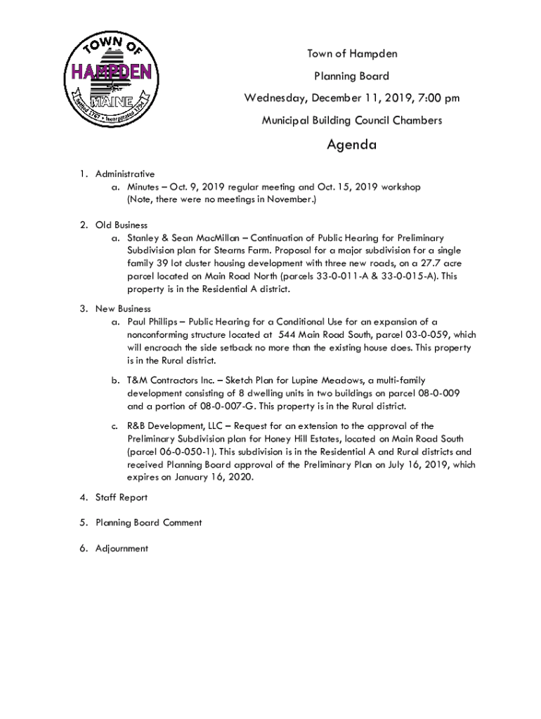 Fillable Online Two Hampden Planning Board members resign; cite lack