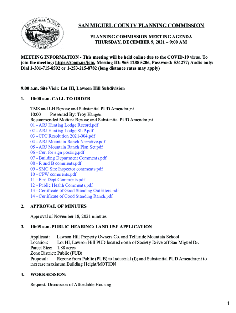 Fillable Online d3n9y02raazwpg cloudfront Agenda Template San Miguel