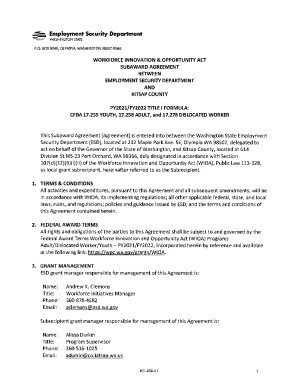 General forms and publications - ESDWAGOV