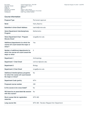 Form preview