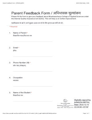 Form preview