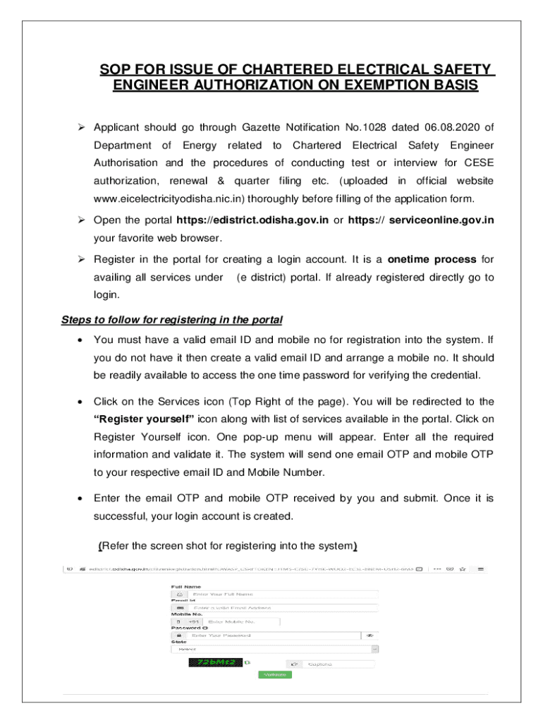 Fillable Online Vacancy at Govt of Odisha Electrical Licensing Board