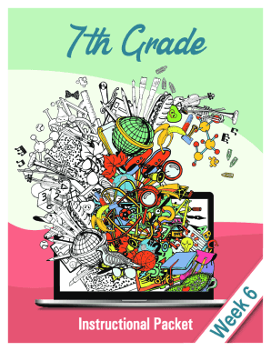 Week 6 Instructional Packet