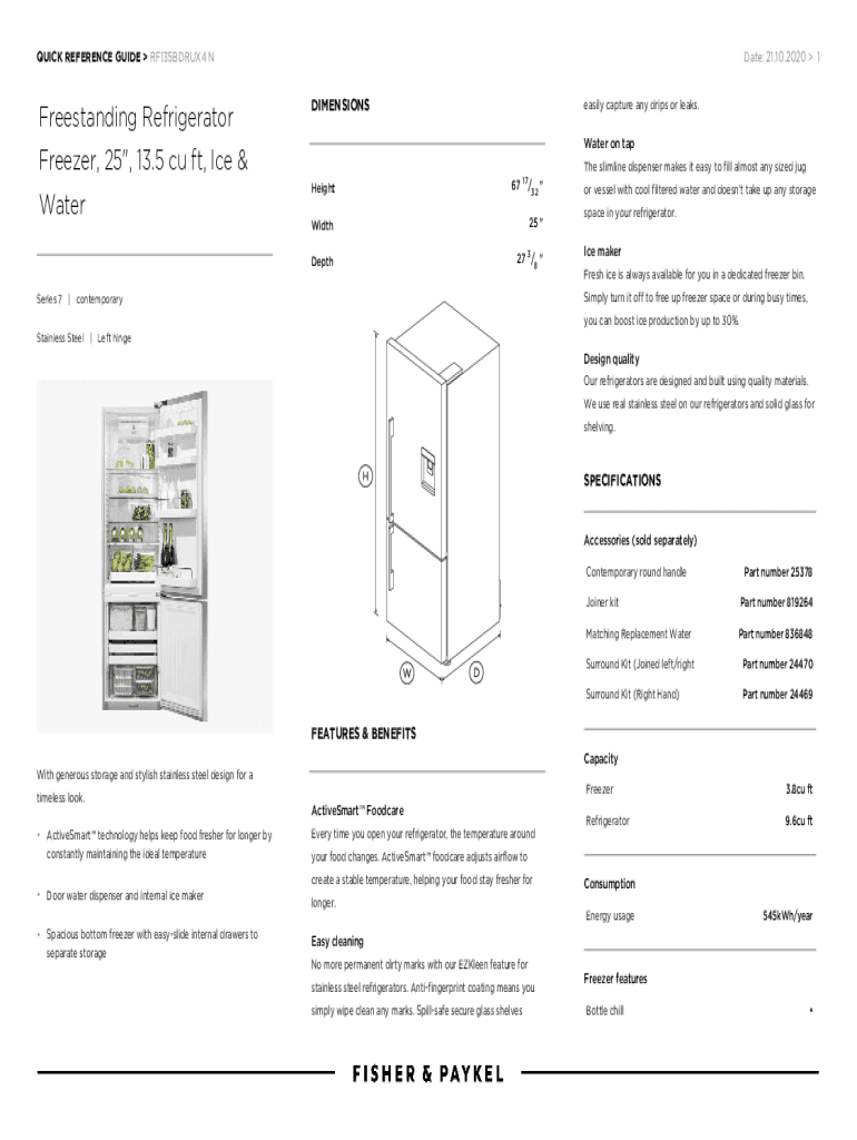 Fillable Online Refrigerator Leaking Water? 9 Easy Steps To Fix It