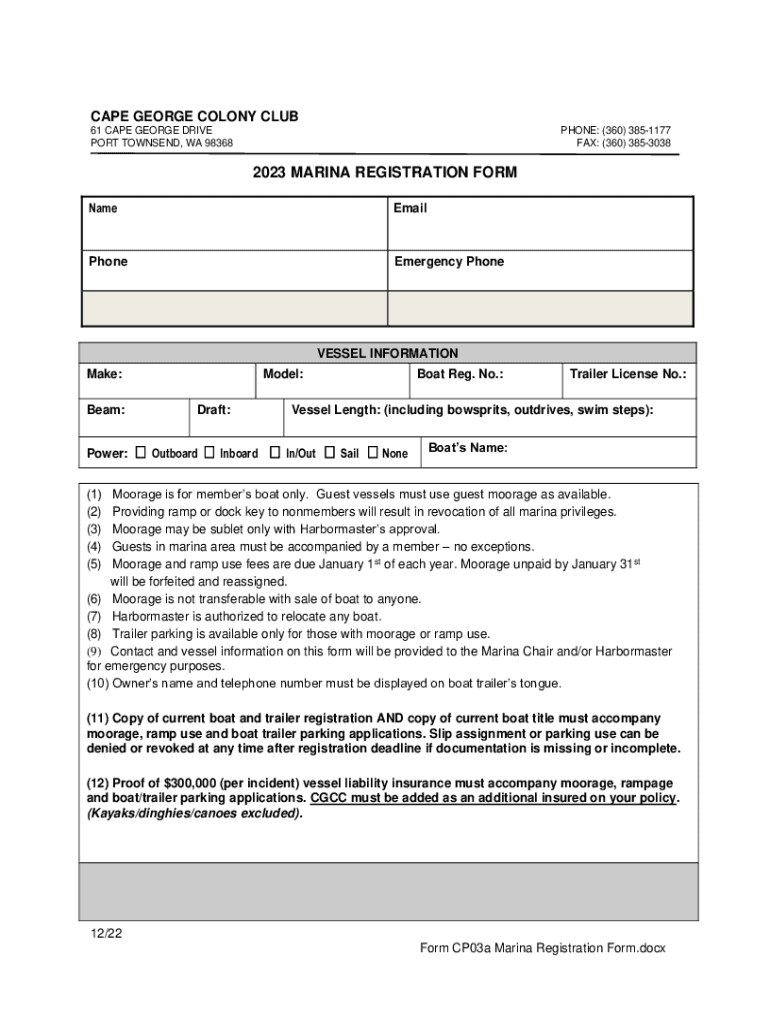 Fillable Online member information request form Cape Colony