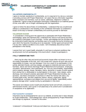 Free Volunteer Non-Disclosure Agreement (NDA)PDF