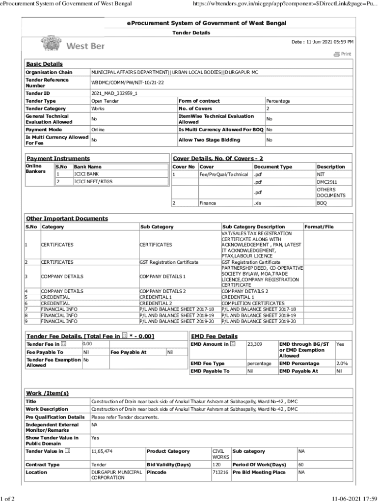 Form preview
