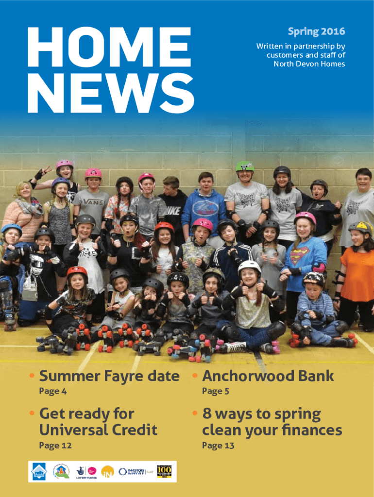 Fillable Online North Devon Homes Financial Statements for the year