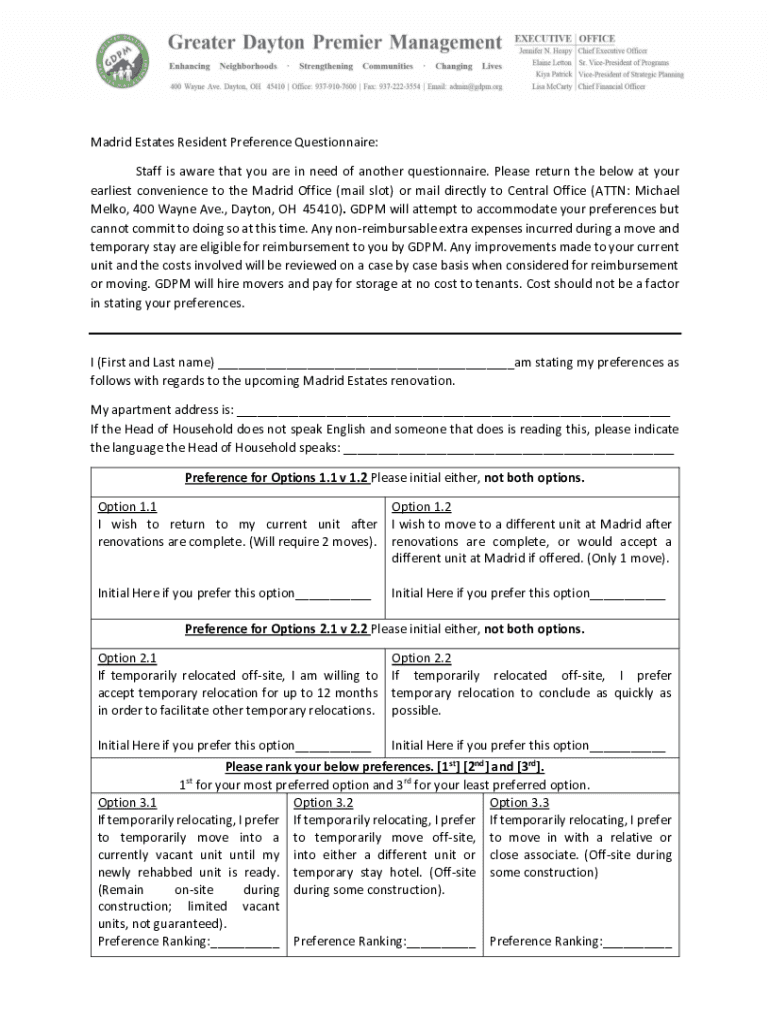 Form preview
