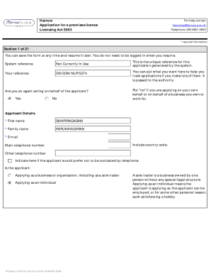 Form preview