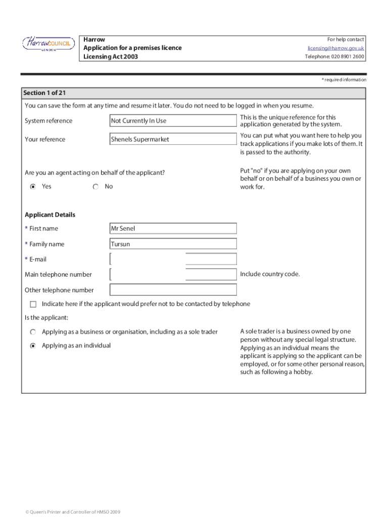 Form preview