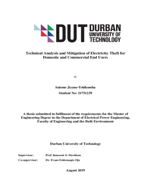 Fillable Online Avoiding Electricity Theft using Smart Meters in Smart