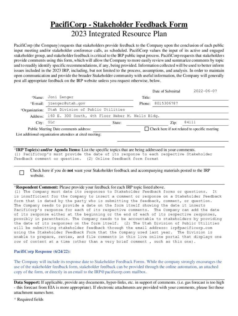 Form preview