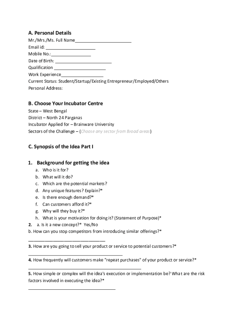 Form preview