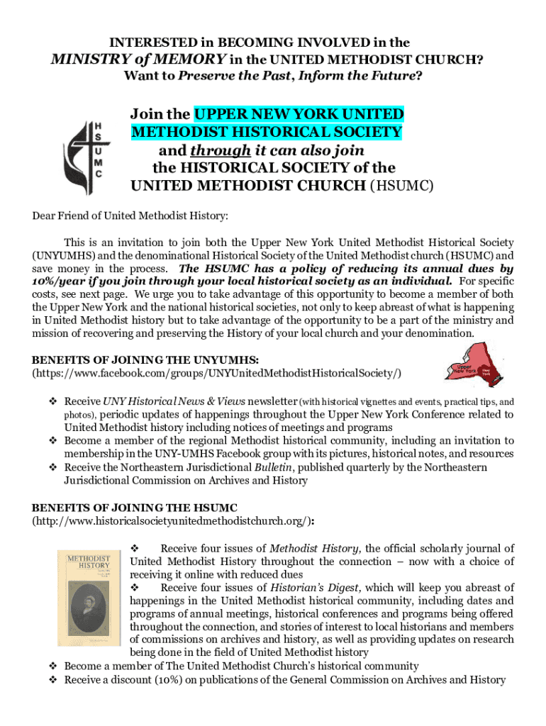 Fillable Online Hickory Grove United Methodist ChurchBy Hickory Fax Email Print pdfFiller