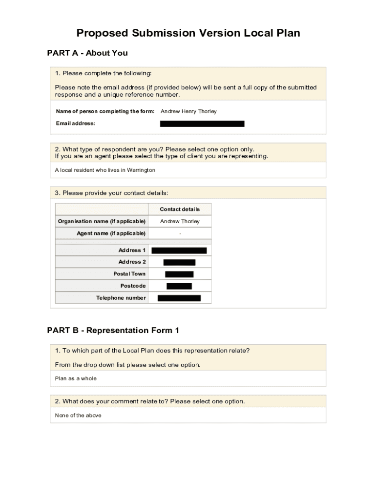 Form preview