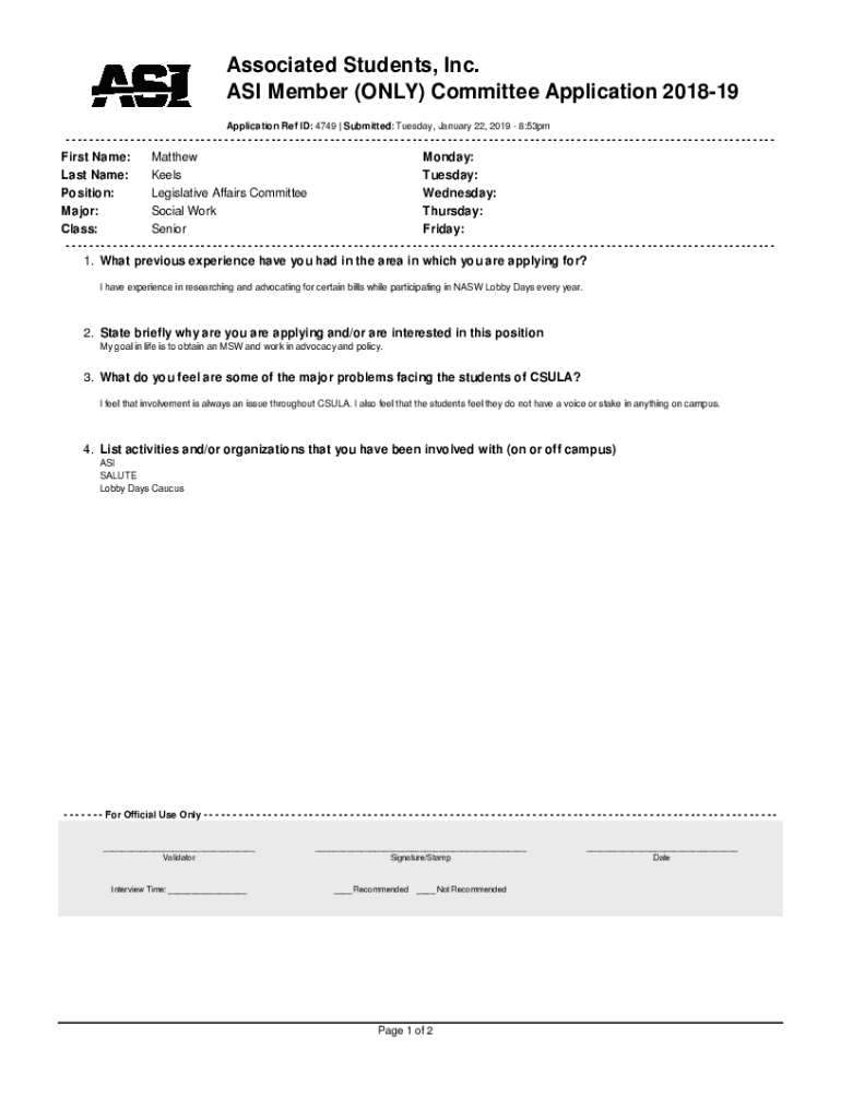 Form preview
