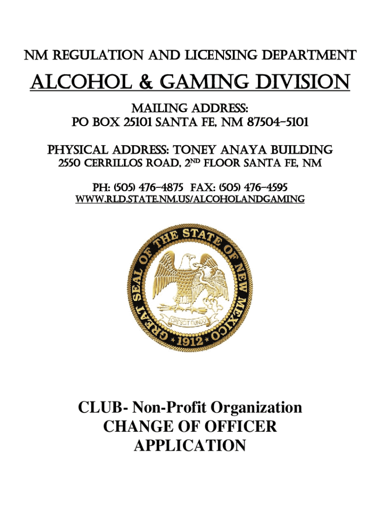 Fillable Online How to Get a Liquor License in New Mexico Fax Email