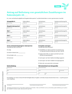 Get Aok Formularz Antrag Auf Befreiung Zuzahlungen Fur Das ...