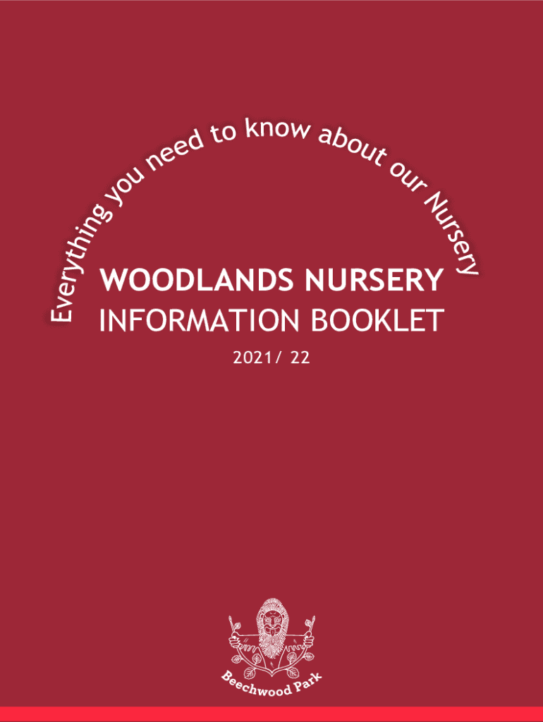 Fillable Online RegistrationFormWoodlandsNursery.pdf Fax Email Print