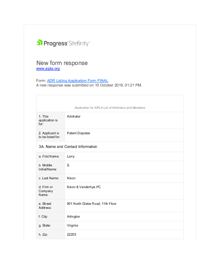 Form preview