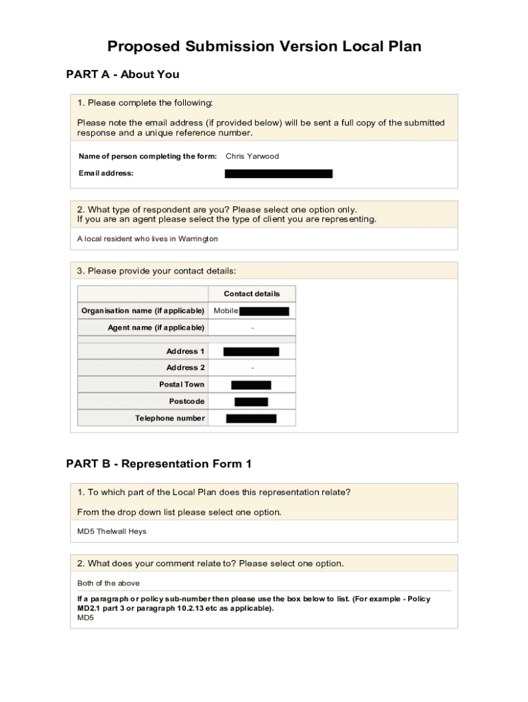Form preview