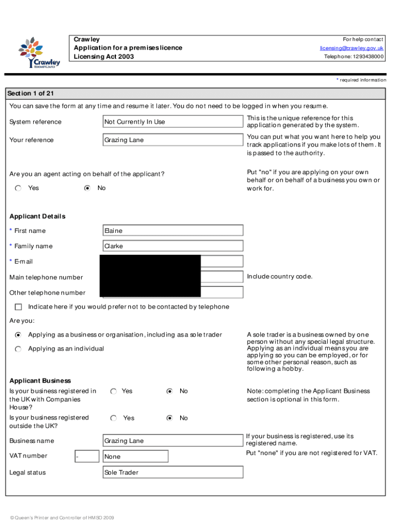 Form preview