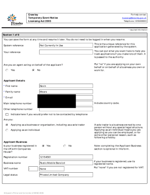 Form preview