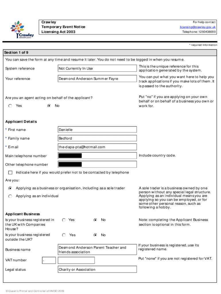 Form preview