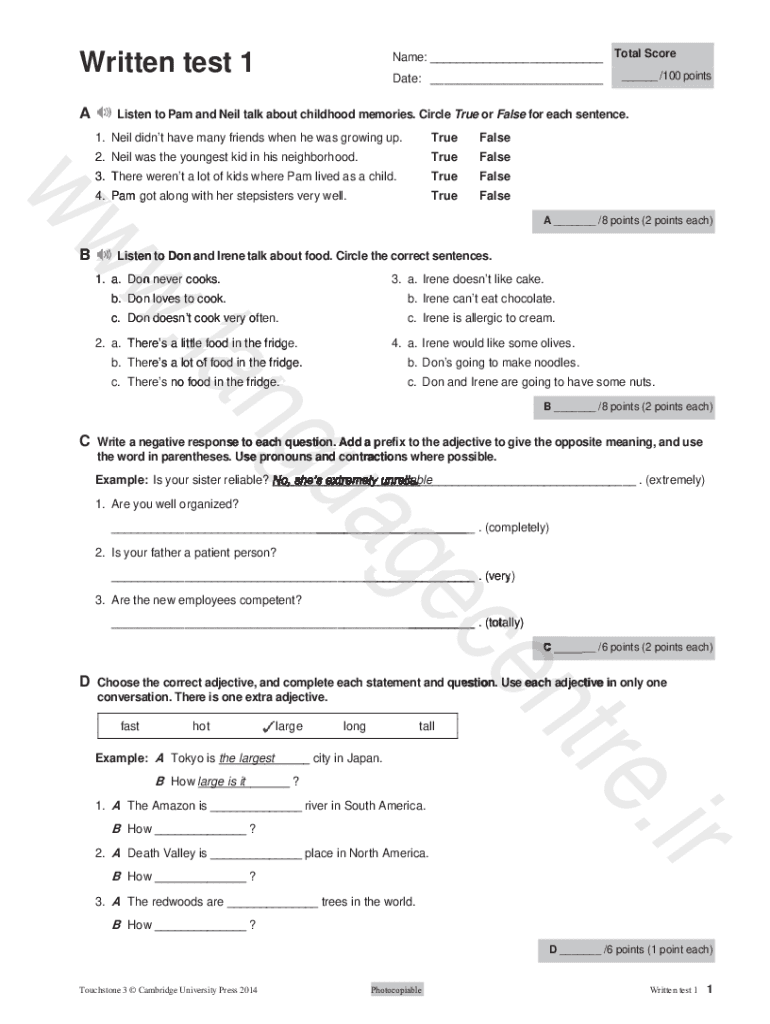 Form preview