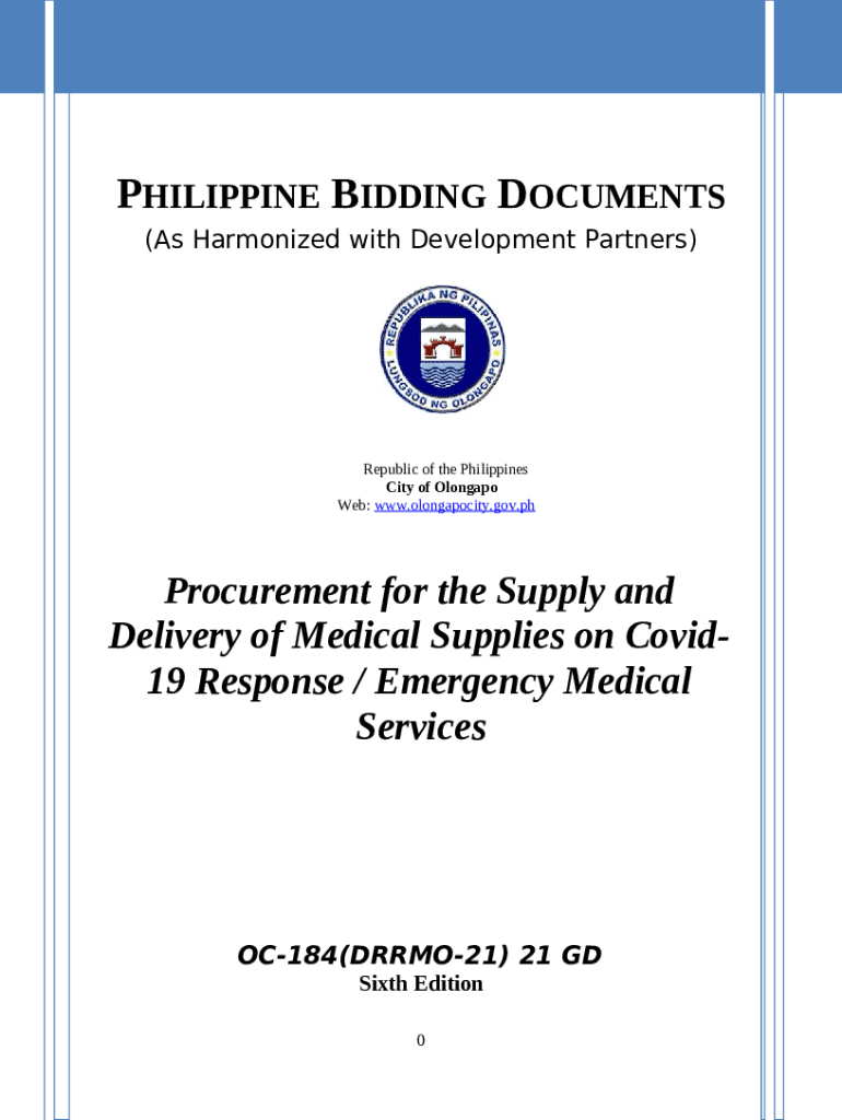 Procurement of Various Supplies and Equipment to DepEd Doc
