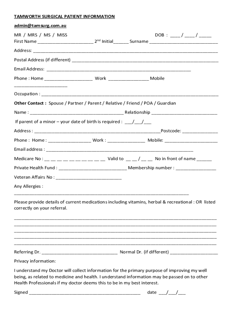 Form preview