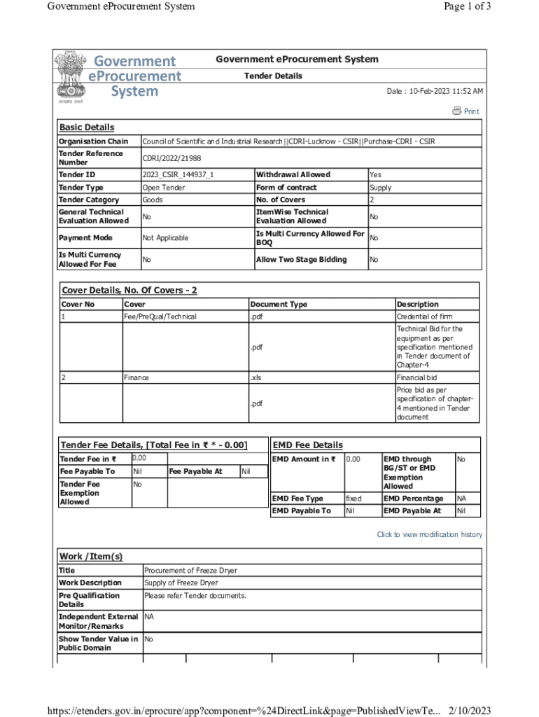 Form preview